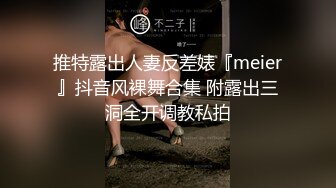 推特露出人妻反差婊『meier』抖音风裸舞合集 附露出三洞全开调教私拍