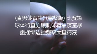 (直男体育生) (完整版) 比赛输球体罚直男腹肌体育生寝室暴露捆绑边控强取大量精液