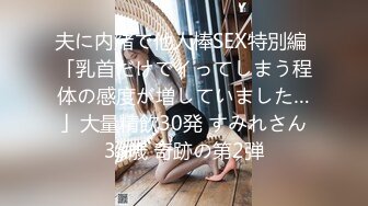 夫に内緒で他人棒SEX特別編 「乳首だけでイってしまう程体の感度が増していました…」大量精飲30発 すみれさん33歳 奇跡の第2弾