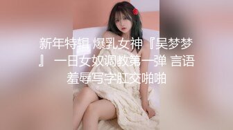 新年特辑 爆乳女神『吴梦梦』 一日女奴调教第一弹 言语羞辱写字肛交啪啪